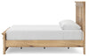 Makidern Queen Panel Storage Bed - Tan