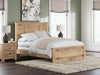 Makidern Queen Panel Bed - Tan