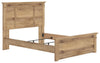 Makidern Queen Panel Bed - Tan