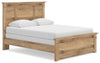 Makidern Queen Panel Bed - Tan