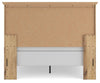 Makidern Queen Panel Bed - Tan