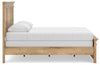 Makidern Queen Panel Bed - Tan