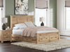 Makidern Queen Panel Storage Bed - Tan (PCB1170B11)