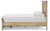 Makidern Queen Panel Storage Bed - Tan (PCB1170B10)