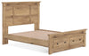 Makidern Queen Panel Storage Bed - Tan (PCB1170B4)