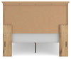 Makidern Queen Panel Storage Bed - Tan (PCB1170B4)