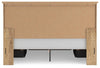 Makidern King Panel Storage Bed - Tan (PCB1170B15)
