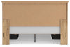 Makidern King Panel Storage Bed - Tan (PCB1170B17)
