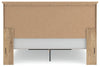 Makidern King Panel Storage Bed - Tan