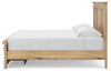 Makidern King Panel Storage Bed - Tan