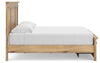 Makidern King Panel Storage Bed - Tan