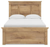 Makidern Full Panel Storage Bed - Tan (PCB1170B31)