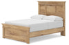 Makidern Full Panel Storage Bed - Tan (PCB1170B27)