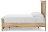 Makidern Full Panel Storage Bed - Tan (PCB1170B27)