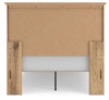 Makidern Full Panel Storage Bed - Tan (PCB1170B23)