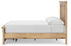 Makidern Full Panel Storage Bed - Tan (PCB1170B23)