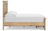 Makidern Full Panel Storage Bed - Tan (PCB1170B23)