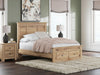 Makidern Full Panel Storage Bed - Tan (PCB1170B23)