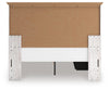 Makidern Queen Panel Storage Bed - Whitewash (PCB1171B16)