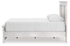 Makidern Queen Panel Storage Bed - Whitewash (PCB1171B16)