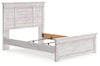 Makidern Queen Panel Bed - Whitewash