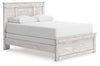 Makidern Queen Panel Bed - Whitewash