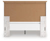 Makidern Queen Panel Bed - Whitewash
