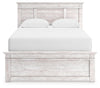 Makidern Queen Panel Bed - Whitewash