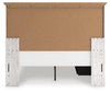Makidern Queen Panel Storage Bed - Whitewash