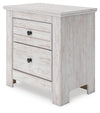 Makidern Nightstand - Whitewash