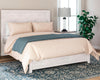 Gerridan King Panel Bed - White/Gray