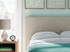 Cielden Full Upholstered Bed with Roll Slats