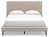 Cielden Queen Upholstered Bed with Roll Slats