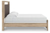 Kinlanni King Upholstered Panel Bed