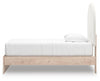 Arloster Twin Upholstered Panel Bed