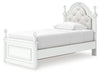 Kozlani Twin Upholstered Panel Storage Bed