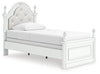 Kozlani Twin Upholstered Panel Bed