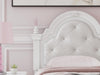 Kozlani Twin Upholstered Panel Bed
