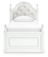 Kozlani Twin Upholstered Panel Bed
