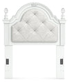 Kozlani Twin Upholstered Panel Headboard