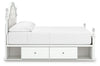Kozlani Full Upholstered Panel Bed with Storage