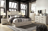 Cambeck King Panel Bed with 4 Storage Drawers