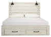 Cambeck King Panel Storage Bed