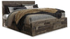 Derekson King Panel Bed with 6 Storage Drawers