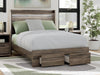 Elbrim Full Panel Storage Bed