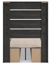 Hollivern Twin Panel Bed with Storage