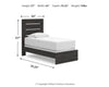 Hollivern Twin Panel Bed