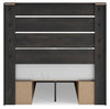 Hollivern Full Panel Bed with Storage