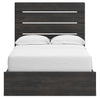 Hollivern Full Panel Bed with Storage
