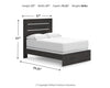 Hollivern Full Panel Bed